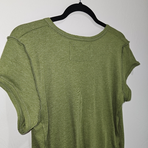 NWT! We The Free People Shirt Moss Green Women's Extra Large XL Top NEW! - Picture 12 of 15
